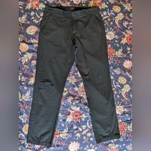 J Crew black tech pants 32x30